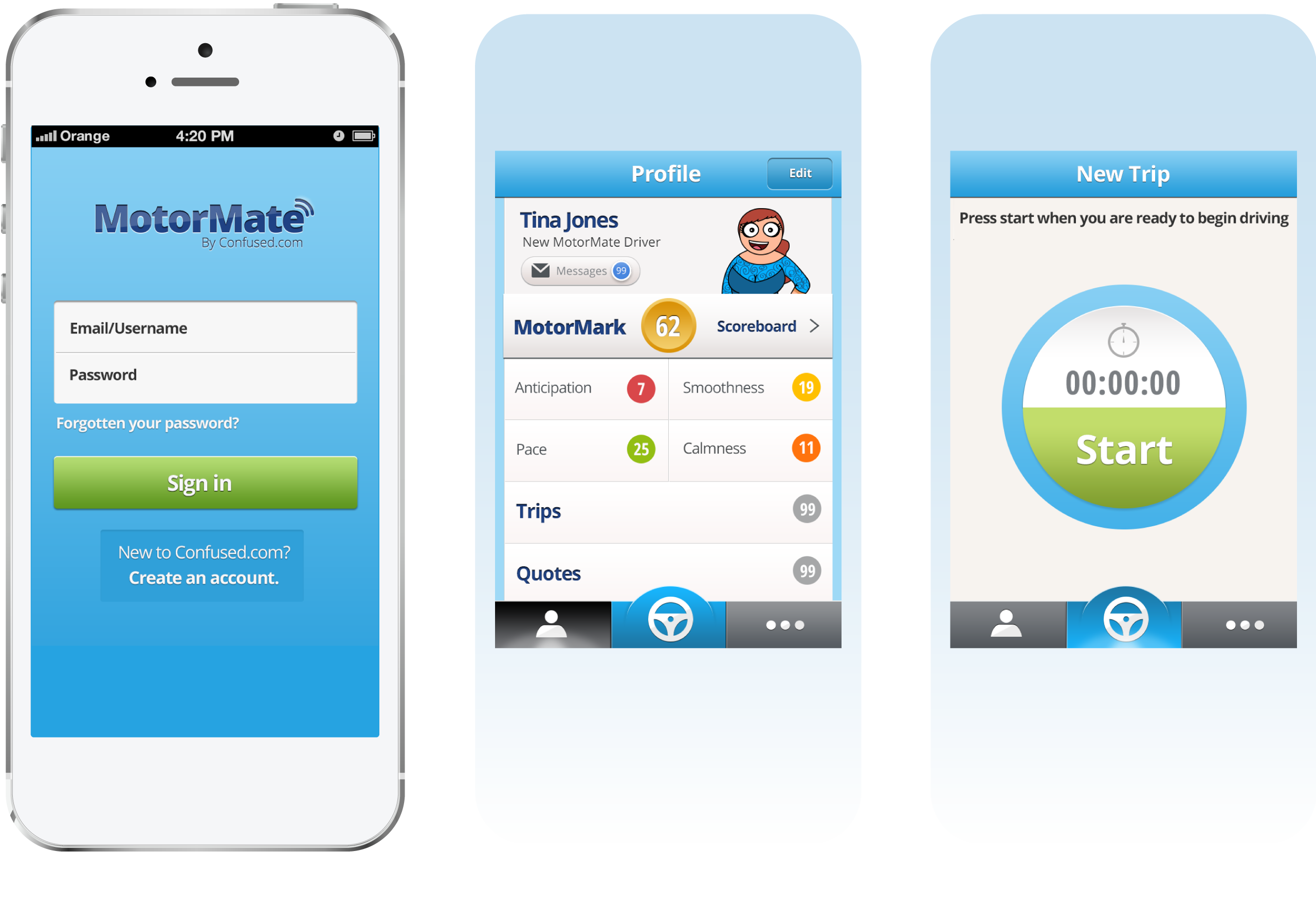 Confused.com MotorMate UI