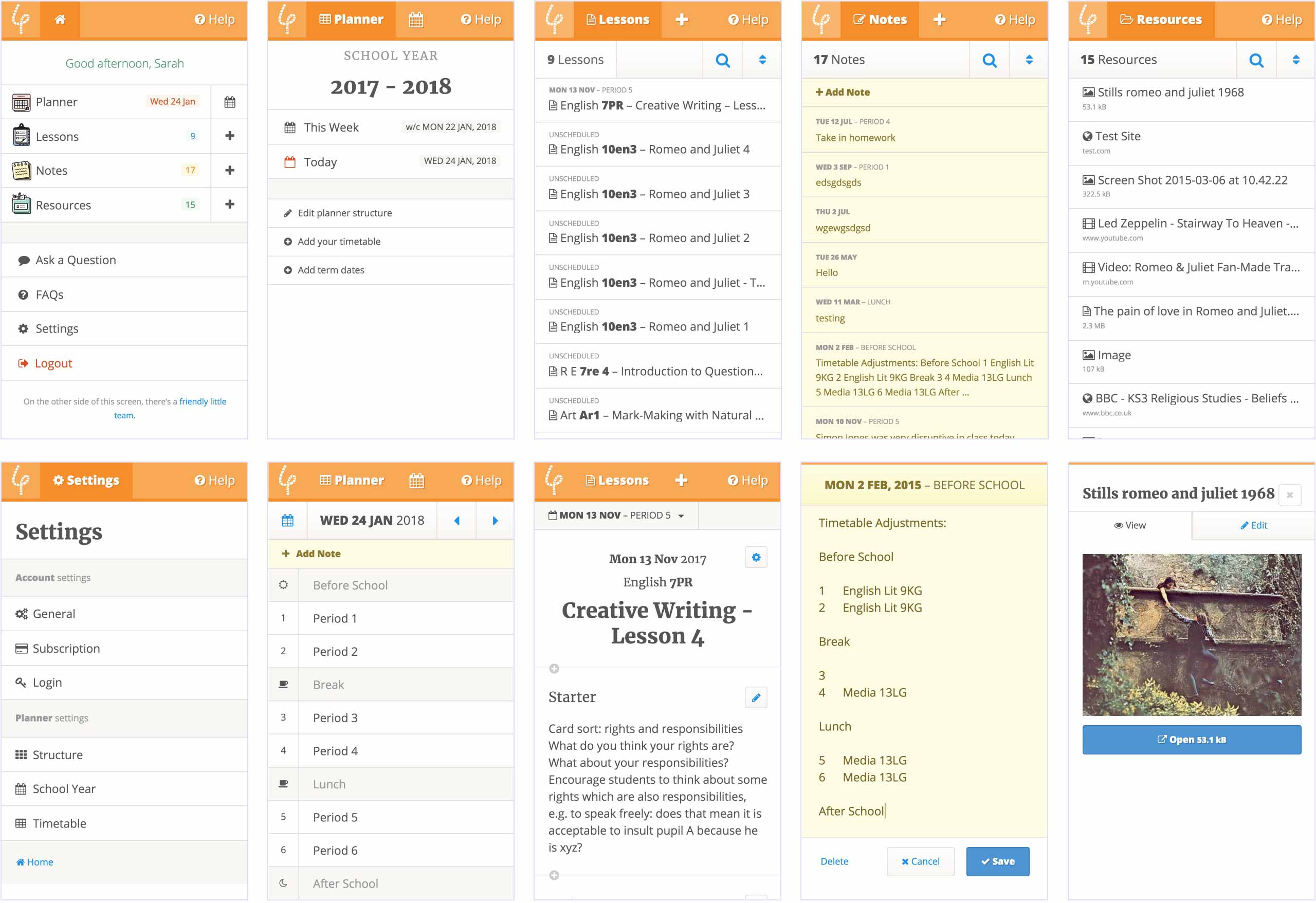 Responsive UI